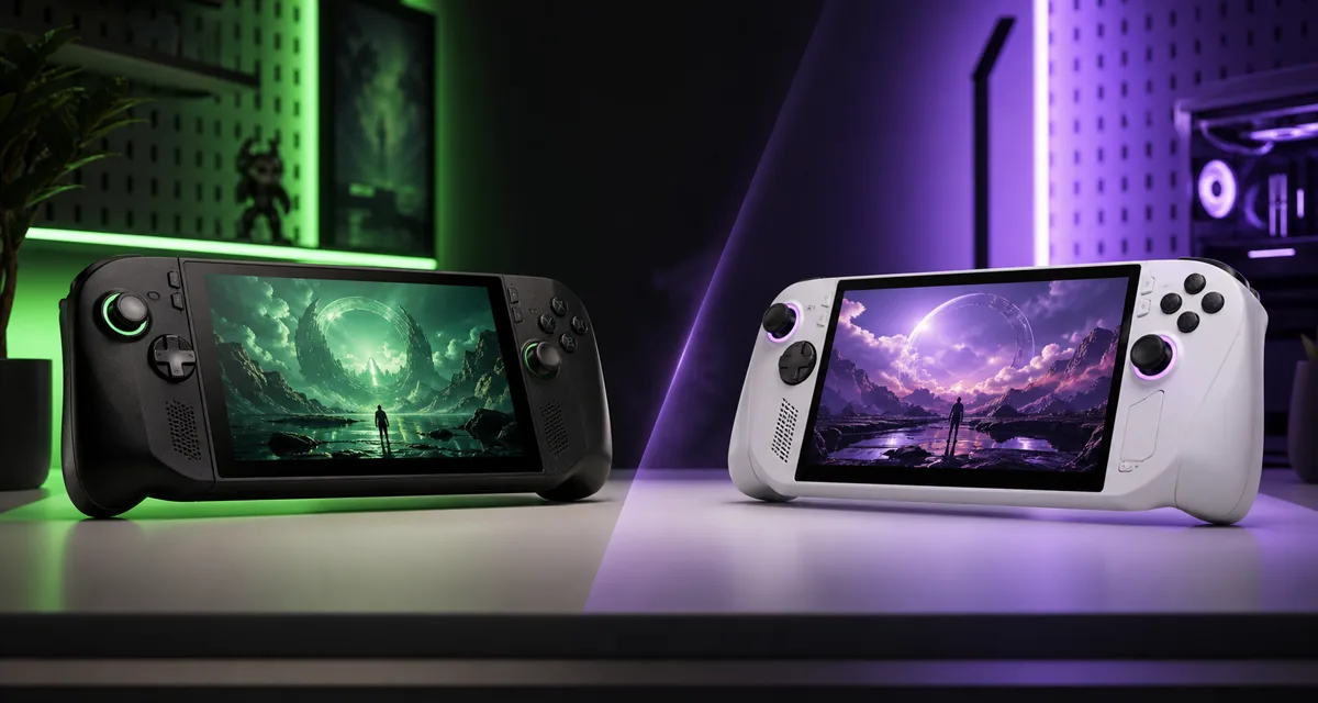 Steam Deck OLED vs ROG Ally X