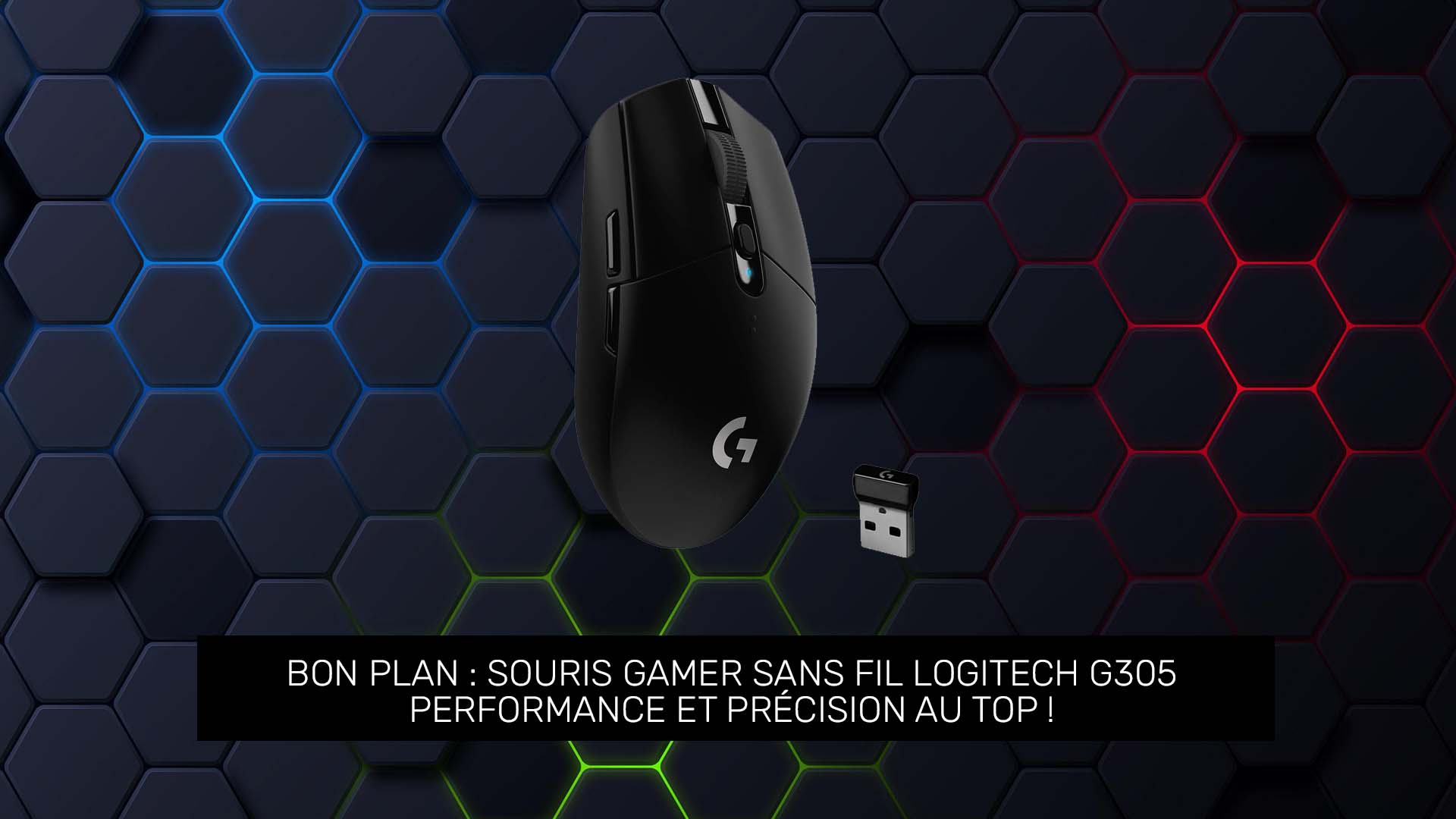 Bon plan Amazon : Souris Gamer sans Fil Logitech G305 - Performance et Précision au Top !