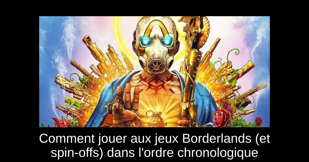 Comment jouer aux jeux Borderlands (et spin-offs) dans l'ordre chronologique