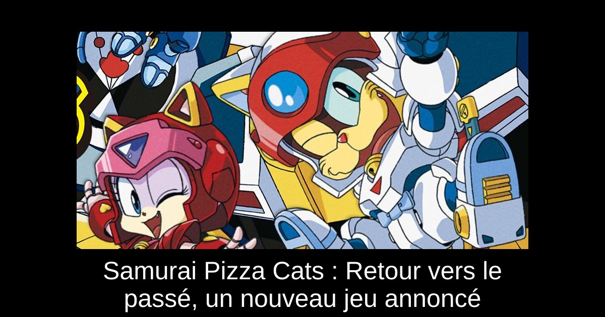 Samurai Pizza Cats : Retour vers le passé, un nouveau jeu annoncé