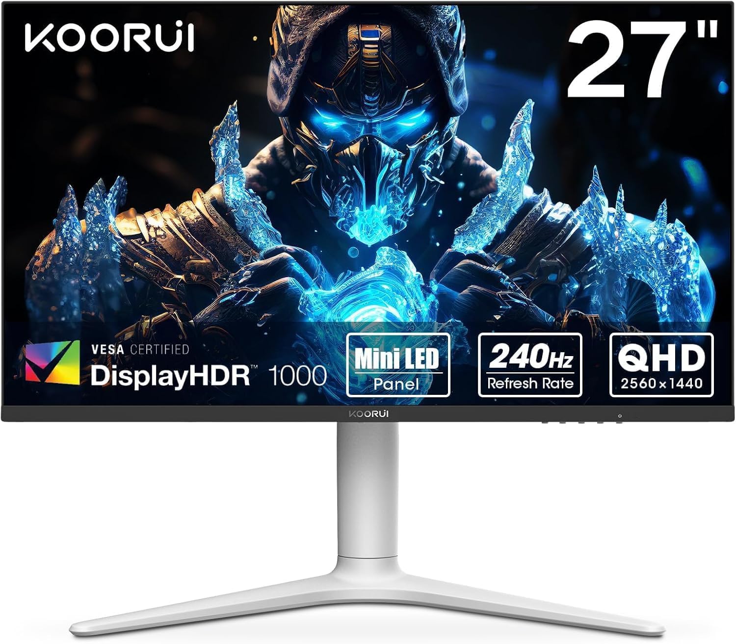  KOORUI Écrans PC Gamer 27", 240Hz