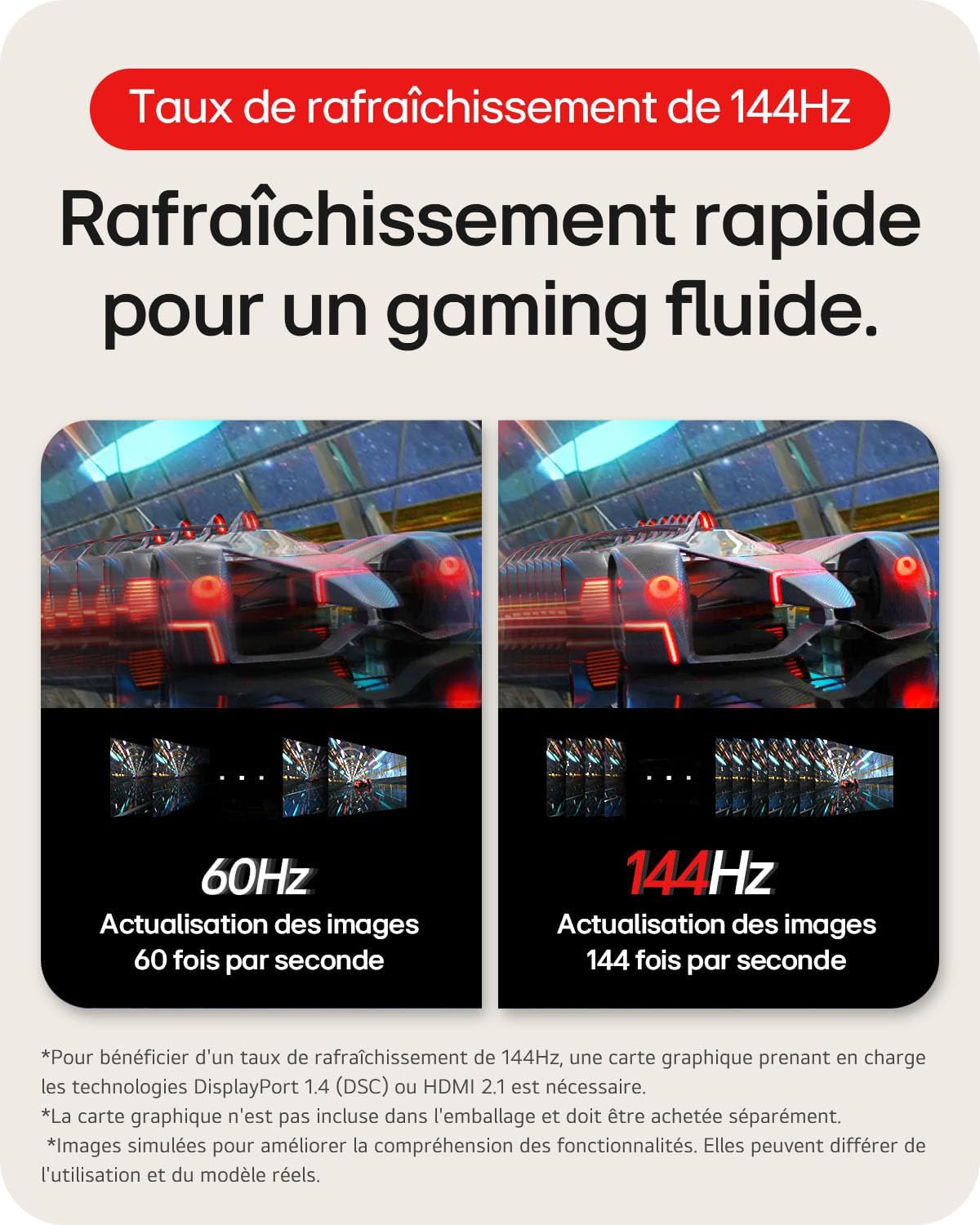 LG UltraGear™ 32GR93U-B Ecran PC Gaming 32" - dalle IPS résolution UHD 4K rafraichissement